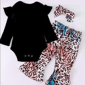 Girls cheetah sets